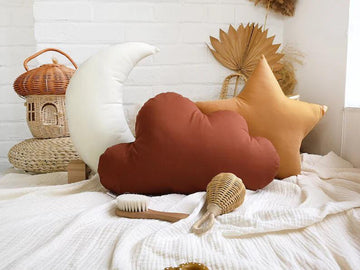Super Soft Velvet Pack of 3 Kids Decorative Room/Cot pillow set