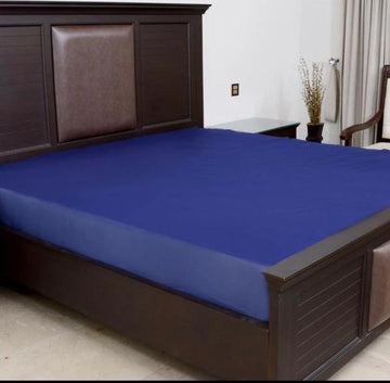 Cotton Terry Waterproof Mattress Protector-Double bed