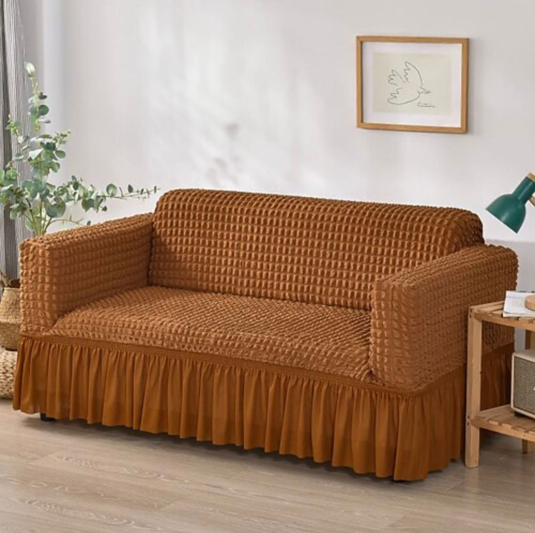 Ruffled Bubble Turkish Style Sofa Cover