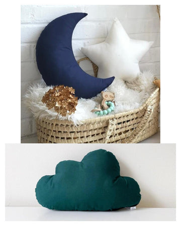Super Soft Velvet Pack of 3 Kids Decorative Room/Cot pillow set