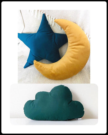 Super Soft Velvet Pack of 3 Kids Decorative Room/Cot pillow set