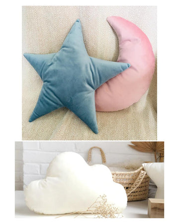Super Soft Velvet Pack of 3 Kids Decorative Room/Cot pillow set