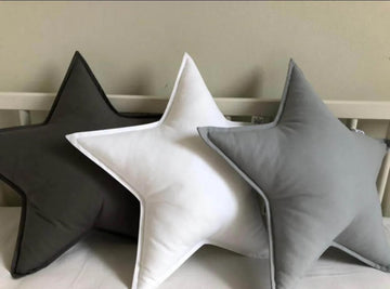 Super Soft Velvet Pack of 3 Star Cushions