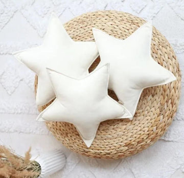 Super Soft Velvet Pack of 3 Star Cushions