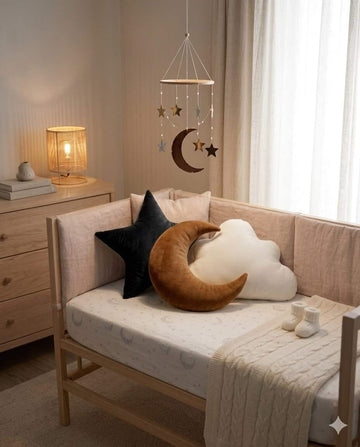Super Soft Velvet Pack of 3 Kids Decorative Room/Cot pillow set