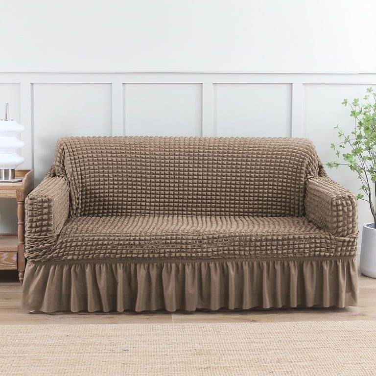 Ruffled Bubble Turkish Style Sofa Cover