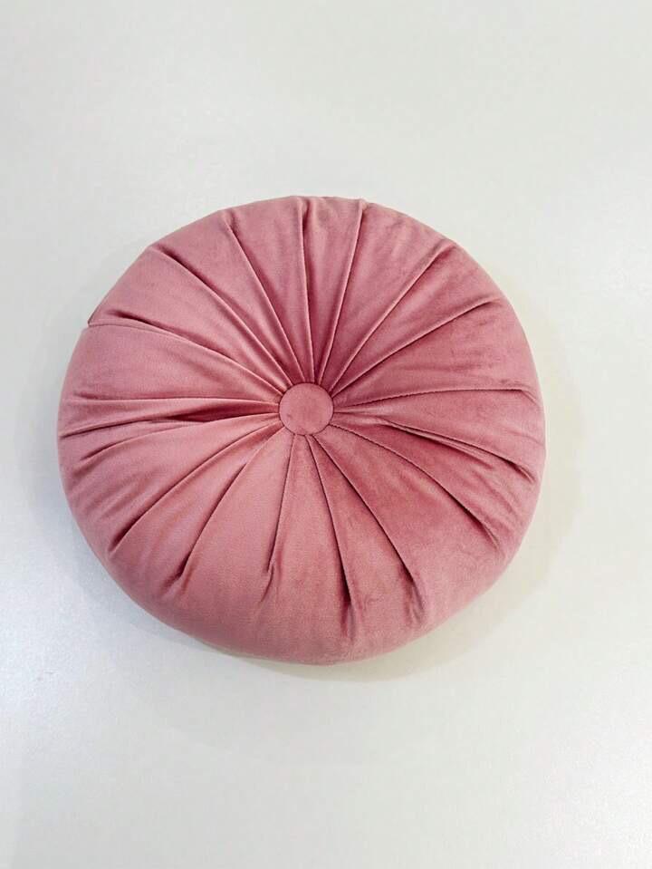 Velvet Soft Round Pumpkin Sofa Cushion
